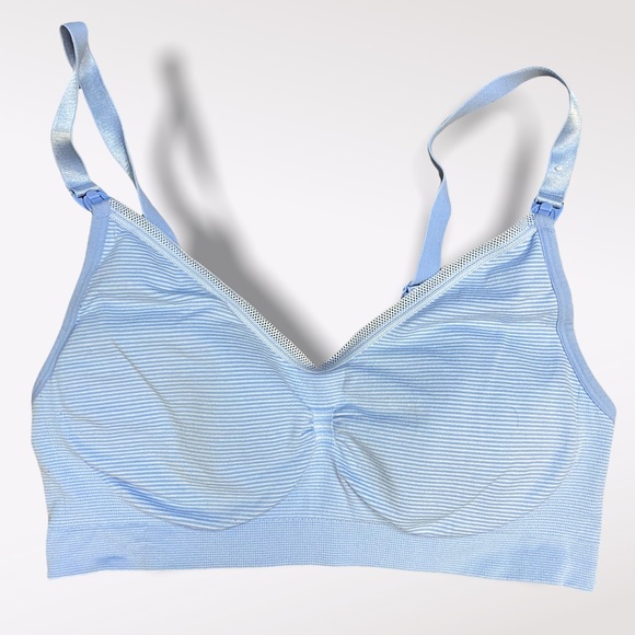 THYME MATERNITY | Blue Nursing Bra - Picture 1 of 5